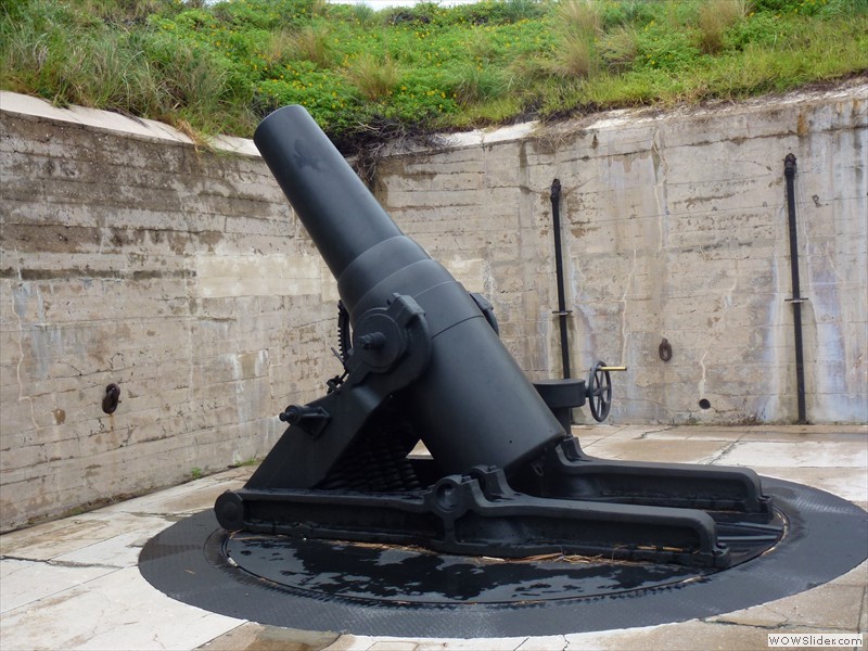 12 Inch Gun at Ft. Desoto